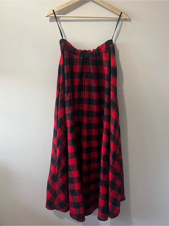 Ralph Lauren Dresses & Skirts - Ralph Lauren Red & Black Plaid 100% Wool Maxi Skirt | Size Medium